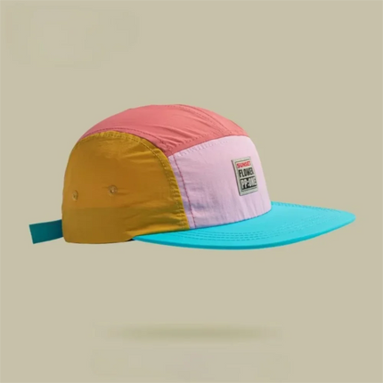 Retro Japanese Style Hip-hop Hats 5 Panel Thin Flat Brimmed Baseball Cap Quick-drying Breathable Sunscreen Hat Unisex