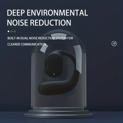 Wireless Headphones Bluetooth Headset With Microphone Bone Conduction Handsfree Noise Canceling Earphones For Driving Audifonos