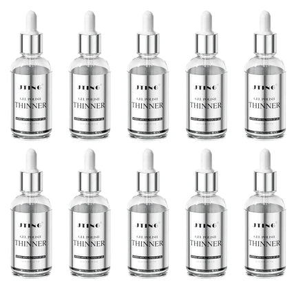 JTING 1/3/5/10pcs 30ml Clear Color Gel Polish Thinner 30G Mix Glue Gel Nail Polish Professional Nail Supplies Salon