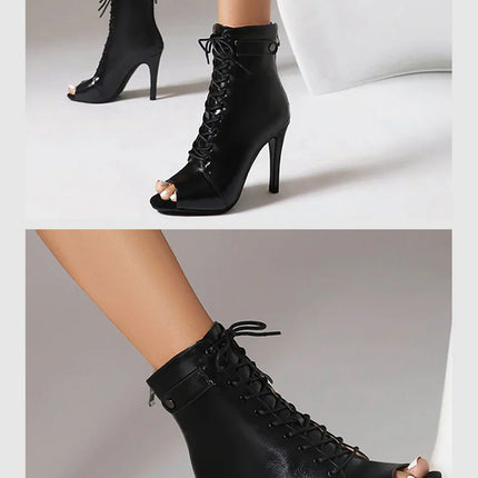 Women's Dance Shoes Ladies Latin Ballroom Dance Boots   Dance Shoes Boots Girls Sexy Stiletto Heels Fashion Salsa Party  Shoes