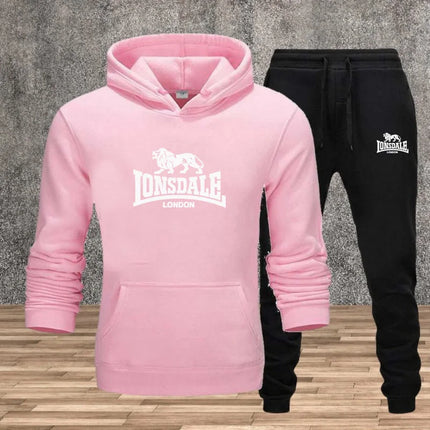 Men's Set Hooded Sweatshirts Sweatpants Autumn Winter Male Daily Casual Sports Jogger Suit 2025 Urban Fashion Hoodies Sportswear