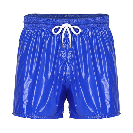 Men Waterproof Jogging Pants Elastic Waistband Track Trousers Short Pants for Dance Workout Beach Cycling Wear Sports Long Pants
