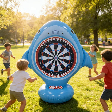 Inflatable Dart Board Water Game, Swimming Pool Float, Beach Outdoor Activities, Cool Summer Party Gift for Boys and Girls Aged 6 7 8 9 10 12