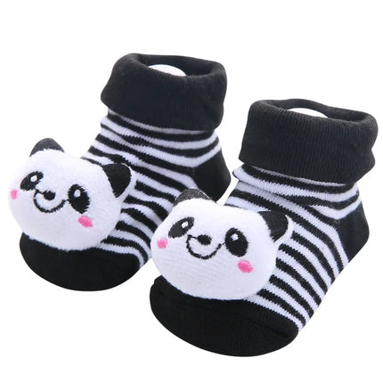 Baby Socks Girls Boys Newborn Accessories Cartoon Animals Kids Gift Clothes Children Infant Toddlers Stuff Anti Slip Toy Clothes