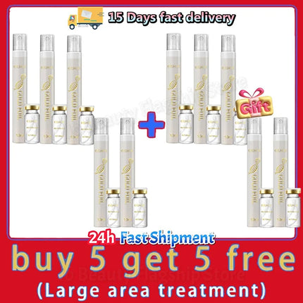 Collagen Protein Thread Instant Wrinkle Remover Serum Set Lifting Firming Soluble Absorbable Face Filler Anti-aging Skin Care
