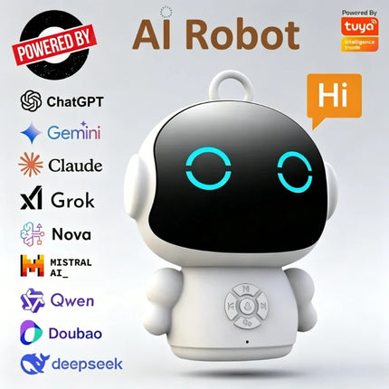 Tuya Smart AI Robot WiFi Early Education Toys for Children Speech Recognition & Voice Interactive Educational Learning Machine