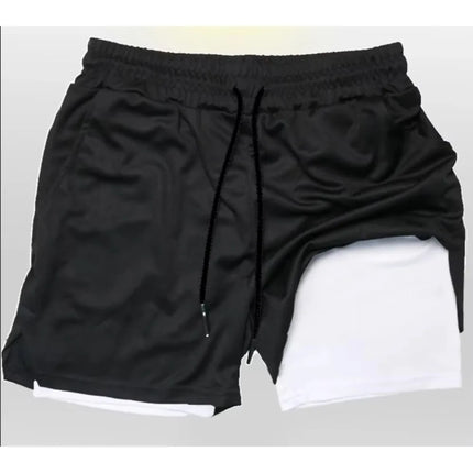 Summer New Pok É Mon Anime Peripheral 2-in-1 Sports Shorts for Men and Women, Hiking, Fitness, Running, Gym Shorts Promotion