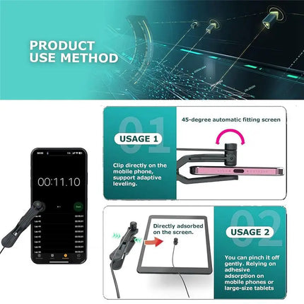 T23C Automatic Clicker With Adjustable Click Speed, Up To 50 Clicks Per Second, Perfect For Games, Live Broadcasts, Awards