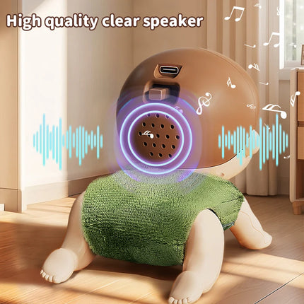 Electric Crawling Toys For Children Early Education with Sound Fun  Guide Crawling Music Learning Speaking 6 Months Kids Gifts