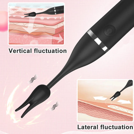 10 Mode Clitoral Nipple Vibrator G-Spot 3 Heads Clitoral Stimulator Anal Vibe Masturbator Adult Toy for Women Man Couple