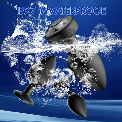 APP Control Rotating Prostate Massager for Men Waterproof Anal Plug Vibrator Rechargeable Adult Sex Toys for Couples Men Women