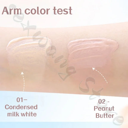 MSMEESHU flawless concealer emulsion covers spots, acne marks, tear troughs, brightens the face and is not easy to get stuck.