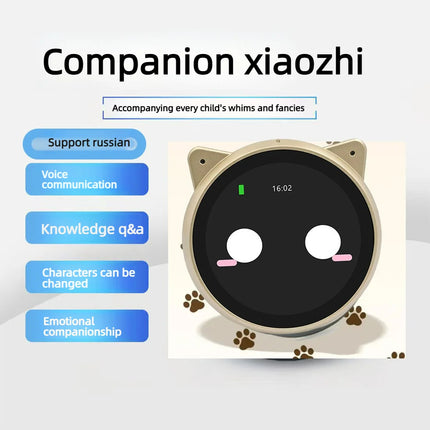 Meow Companion Desktop Intelligent Ai Chat Robot Bean Bag Voice Dialogue Toy Finished Holiday Christmas Gift Toy