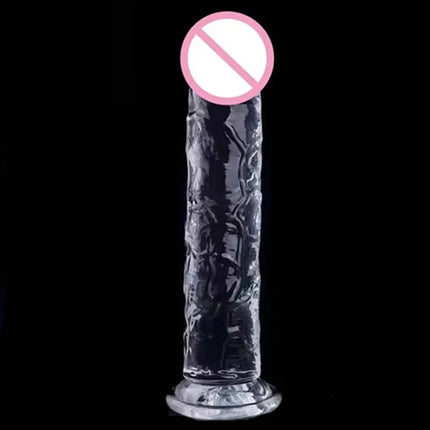 Realistic Dildo Jelly Penis Suction Cup Dildo 7 Size Female Masturbator Clitoral Stimulator Big Dick Lesbian Sex Toys For Women