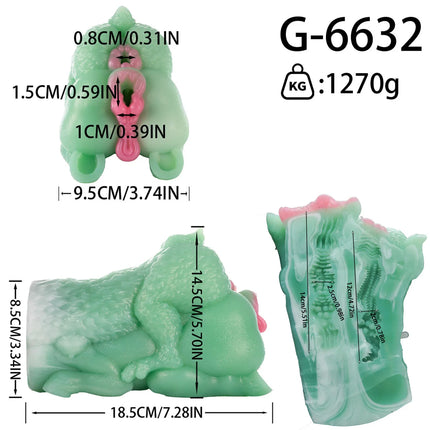 GEEBA Upgrade Version Silicone Male Masturbator Pocket Pussy Men's Stroker Adult Sex Toys Realistic Multi-texture Adult Onahole