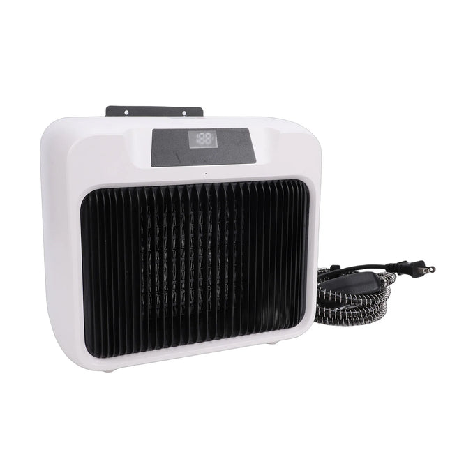 Desktop Wall Mount Pet Heater 120V US Plug Safe Small Warmer For Cat Dog Home Office Winter Warm Air Fan