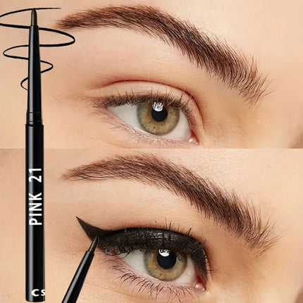 Quick-dry Eyeliner Pencil Makeup Long Lasting Smooth Matte Eye Liner Waterproof Anti Smudge Liquid Eyeliner Pen Eyes Cosmetics