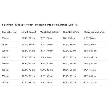 Children's Doctor Nurse Costume Set Cotton Role-playing Suit with Lab Coat Stethoscope Pretend To Be Uniform for Performance