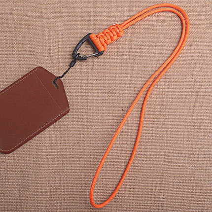 Triangular Buckle 7-Core Paracord Rope Keychain Handmade Survival Key Ring Men Women Outdoor Camping Car Hiking Backpack Gift