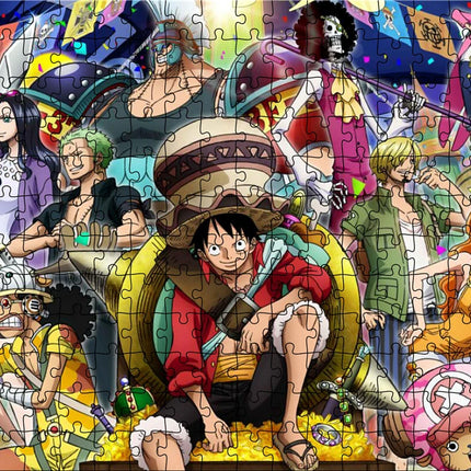 Jigsaw Puzzle One Piece Luffy 1000 Pieces Puzzle Game Assembling Puzzles for Adults Puzzle Toys Kids Children Home Games Toys