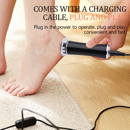 Electric File For Feet Pedicure Machine Dead Skin Remover Callus Foot Grinding Trimmer Rechargeable Foot Care Tool Scrubber New