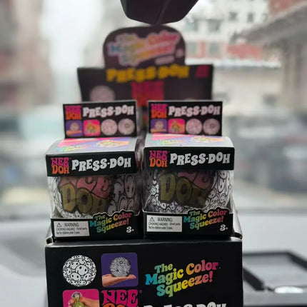 NEW NeeDoh Graffiti Ball Blind Box Series Desktop Ornament Stress Squishy Toys For People Under Pressure Fun Soft Stress Ball