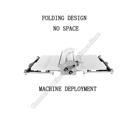 Electric Pastry Sheeter Home Use Desktop Danish Pastry Laminator Small Folding Dough Sheeter