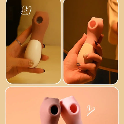 Powerful Female Sucking Vibrator Female Clitoris Nipple Oral Vacuum Stimulator Massager Sex Toys Adults Goods