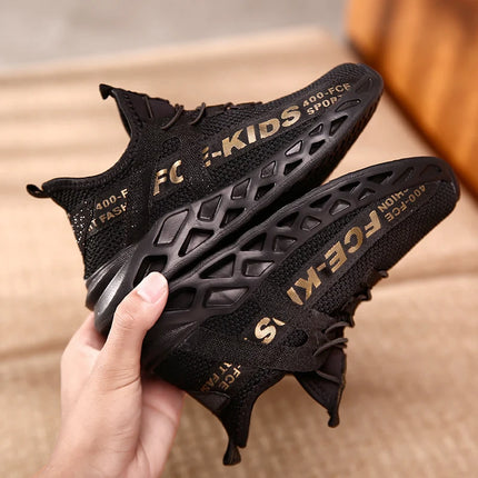 Kids Shoes Running Girls Boys School Spring Summer Casual Sports Sneakers Breathable Mesh Children's Outdoor Tennis
