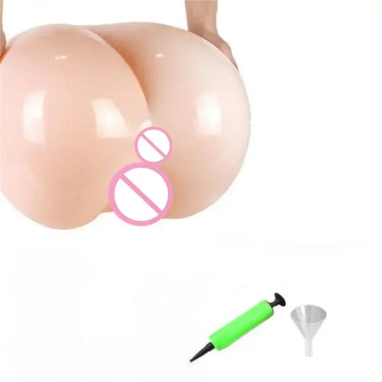 Ergonomic Inflatable Simulation Hip Toy Water Injection Portable Design Male Adult Personal Leisure Supplies