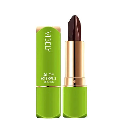 Long Lasting  Lipstick VIBELY winter Moisturizing Changing 3 colors Lip Balm Natural Aloe Vera for Women Color-Shifting Makeup