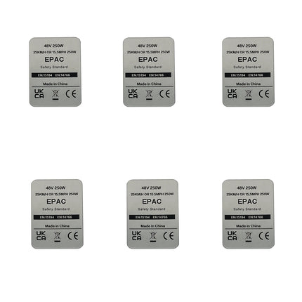 PVC Sticker Electric Bicycle Sticker Bafang Motor Label Sticker For BAFANG 36V 250W/48V 750W01/BBSHD E-bike Accessories