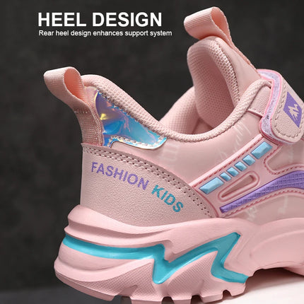 Kids Girls Shoes Running School Casual Sports Breathable Non-slip Sneakers Basketball Children Outdoor Walking Tennis All Season