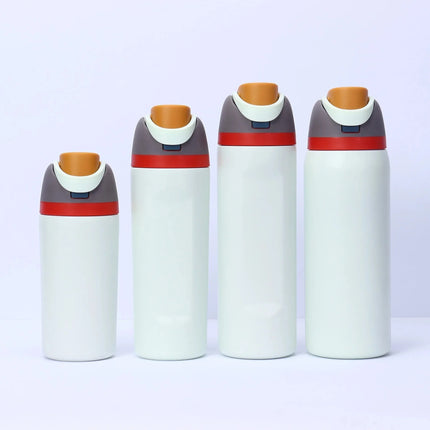 Portable Double-Sided Sport Water Fruit Cup Large Capacity Vacuum Insulated Stainless Steel 304 Two-Way Drinking Insulation Cup
