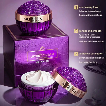 1/2pcs 50g Mercilen Active Collagen cream Face Cream For Women Moisturizing reduce Fine Lines Firming Skin care Facial Products