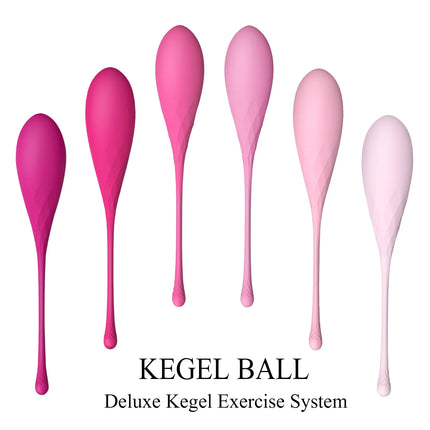 Kegel Ball Chinese Waterproof Silicone Vaginal Tightening Balls Set Pelvic Floor Muscle Exercises Ben wa Balls Sex Toy for Women