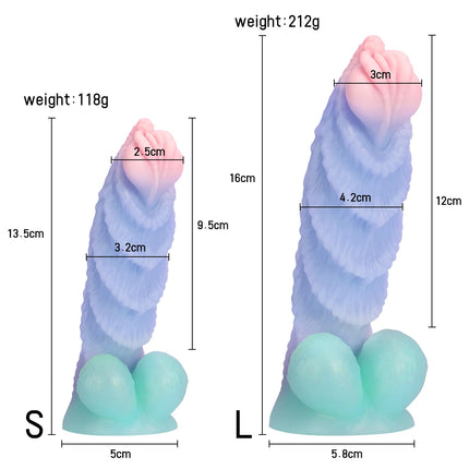 Alien Monster Dildo Anal Plug Liquid Silicone Butt Plug for Adult Masturbation Sex Toys G-spot Clitoris Massage Anus Stimulation