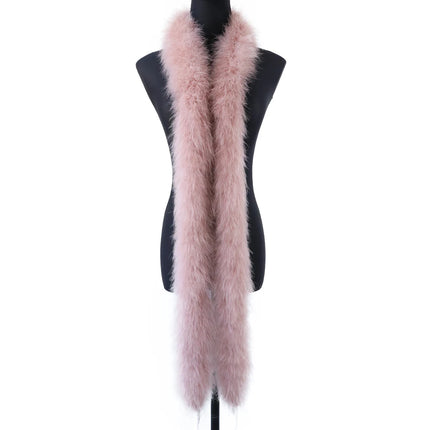 2M Soft Turkey Marabou Feather Boa 11-50g for Scarf Clothing Christmas Tree Decor Shawl Craft Costume Wedding Dress Plume Boas