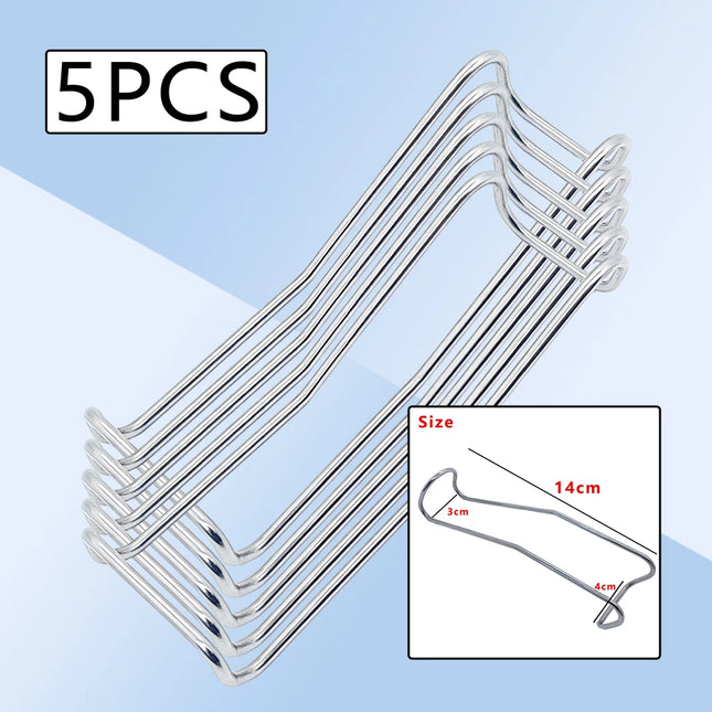 5 PCS Stainless Steel T Shape Cheek Lip Retractor for Teeth Whitening Oral Exam Orthodontic Dental Surgery Tool