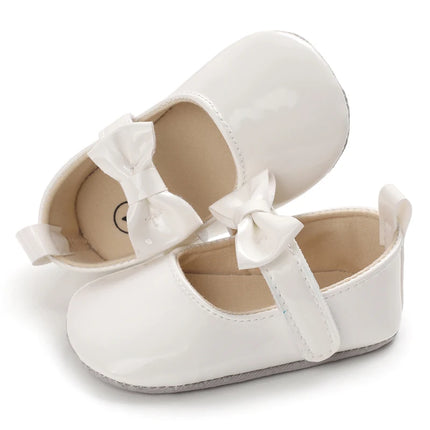 Spring and Autumn Fashion Baby Shoes Bow Soft Bottom Anti slip Sneaker Baby Versatile Princess Shoes