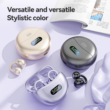 Xiaomi Open Ear Clip Earbuds ENC Wireless Bluetooth5.4 Headphone Noise Cancelling Earphone With Mic For Android iOS