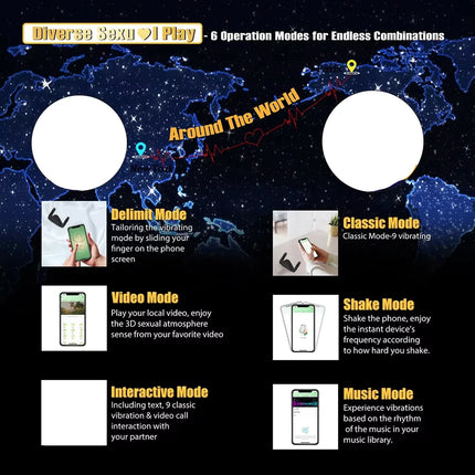 APP Control Vibrating Cock Ring For Men Clitoris Stimulation Ejaculation Delay Penis Ring Adult Supplies Sex Toy For Couples