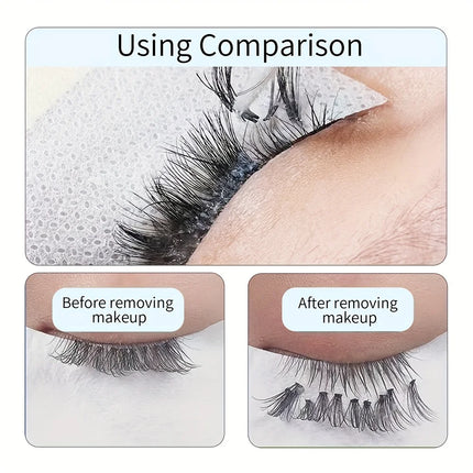 Formaldehyde - free Cantaloupe Eyelash Makeup Remover Cream. It can deeply, thoroughly and quickly remove eyelash glue.