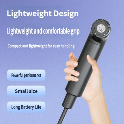Portable Electric Cleaning Toilet 5L Water Hose/Tank for Travel & Camping Latest Personal Hygiene Shower System