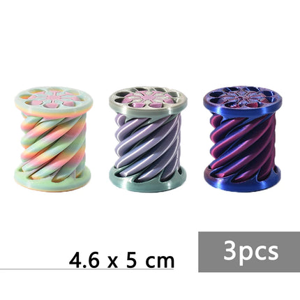 3D Printing Pyramid Dragon Fidget Toys Cone Passthrough Sculpture Spiral Antistress Animal Model Stress Relief Decompression Toy