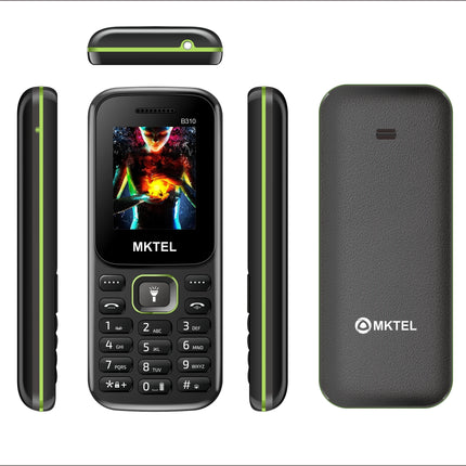 B310 1.77 Inch Dual SIM Feature Phone SC6531E Bluetooth FM Radio MP3 Torch 800mAh Battery Unlocked Basic Mobile Phone