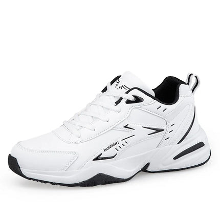 Chunky Sneaker for Men Thick Sole Versatile 2025 New Trend Mesh Lace Up Breathable Casual Sports Shoes Increased Soft Soles