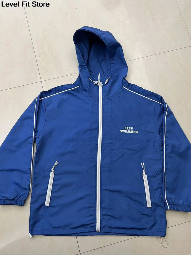 Keep Swimming Zip Hoodie / Hoodie Zippé Keep Swimming