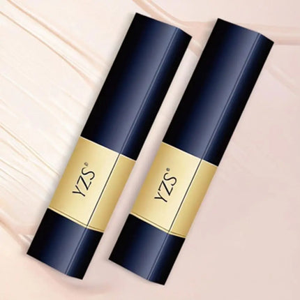 Double Ended Foundation Stick Concealer High Coverage For Blemishes Acne Scars Dual Ended Makeup Stick Lightweight Natural Look