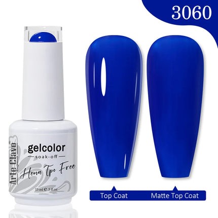 Arte Clavo Hema Free TPO Free Nail Gel Polish Nail Supplies Vernis Semi Permanent Nail Art Manicure Soak Off UV Gel Nail Varnish